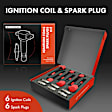 APIC1119 6 Pcs Ignition Coils & 6 Pcs Double Iridium Spark Plug Kits