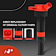 APIC1121 4 Pcs Ignition Coils & 4 Pcs Double Iridium Spark Plug Kits