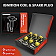 APIC1128 6 Pcs Ignition Coils & 6 Pcs Double Iridium Spark Plug Kits