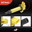 APIC1143 4 Pcs Yellow Ignition Coils