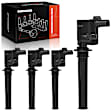 APIC1161 4 Pcs Black Ignition Coils