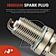 APIC1180 4 Pcs Ignition Coils & 4 Pcs Double Iridium Spark Plug Kits