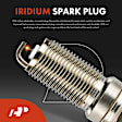 APIC1182 4 Pcs Ignition Coils & 4 Pcs Double Iridium Spark Plug Kits