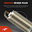 APIC1184 4 Pcs Ignition Coils & 4 Pcs Double Iridium Spark Plug Kits