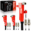 APIC1198 9-Piece Kit Ignition Coils and Double Iridium Spark Plug Kits