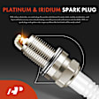 APIC1248 4 Pcs Ignition Coils & 4 Pcs Platinum & Iridium Spark Plugs