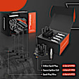 APIC1257 1 Pc Ignition Coil & 4 Pcs Iridium Spark Plugs & 4 Pcs Wires