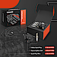 APIC1260 1 Pc Ignition Coil & 4 Pcs Iridium Spark Plugs & 4 Pcs Wires