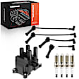 A-Premium APIC1261 Ignition Coil Spark Plug and Wire Kit