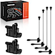 APIC1268 2 Pcs Ignition Coils & 4 Pcs Spark Plug Wires