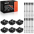 APIC1275 6 Pcs Ignition Coils & 12 Pcs Spark Plug Wires