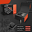 APIC1281 1 Pc Ignition Coil & 4 Pcs Iridium & Platinum Spark Plugs & 5 Pcs Wires