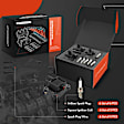 APIC1283 3 Pcs Ignition Coils & 6 Pcs Iridium & Platinum Spark Plugs & 3 Pcs Wires
