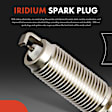 APIC1285 3 Pcs Ignition Coil & 6 Pcs Iridium Spark Plugs & 3 Pcs Wires