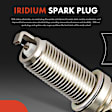 APIC1286 3 Pcs Ignition Coils & 6 Pcs Iridium Spark Plugs & 3 Pcs Wires
