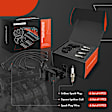 APIC1290 1 Pc Ignition Coil & 4 Pcs Iridium & Platinum Spark Plugs & 5 Pcs Wires