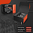 APIC1295 3 Pcs Ignition Coils & 6 Pcs Iridium & Platinum Spark Plugs & 6 Pcs Wires