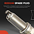 APIC1307 2 Pcs Ignition Coils & 4 Pcs Iridium Spark Plugs & 2 Pcs Wires
