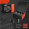 APIC1321 3 Pcs Ignition Coils & 6 Pcs Iridium Spark Plugs & 6 Pcs Wires