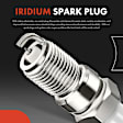 APIC1321 3 Pcs Ignition Coils & 6 Pcs Iridium Spark Plugs & 6 Pcs Wires