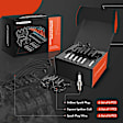 APIC1327 1 Pc Ignition Coil & 6 Pcs Iridium Spark Plugs & 6 Pcs Wires