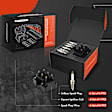 APIC1339 1 Pc Ignition Coil & 6 Pcs Iridium & Platinum Spark Plugs & 6 Pcs Wires