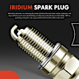 APIC1339 1 Pc Ignition Coil & 6 Pcs Iridium & Platinum Spark Plugs & 6 Pcs Wires