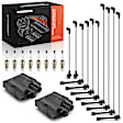APIC1344 20-Piece Kit Ignition Coils and Iridium Spark Plugs and Wires