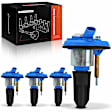 APIC1353 4 Pcs Blue Ignition Coil