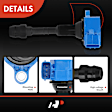 APIC1358 6 Pcs Blue Ignition Coil