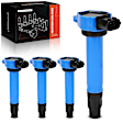APIC1363 4 Pcs Blue Ignition Coil