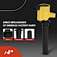 APIC1419 12-Piece Kit Yellow Ignition Coil and Iridium Spark Plug Kit