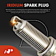 APIC1421 8-Piece Kit Yellow Ignition Coils and Iridium Spark Plugs Kit