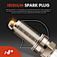 APIC1428 4 Pcs Yellow Ignition Coil & 4 Pcs Iridium Spark Plug Kit
