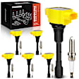 APIC1429 12-Piece Kit Yellow Ignition Coil and Iridium Spark Plug Kit