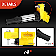 APIC1470 6 Pcs Yellow Ignition Coil