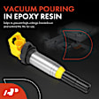 APIC1481 4 Pcs Yellow Ignition Coil