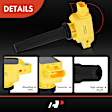 APIC1486 4 Pcs Yellow Ignition Coil