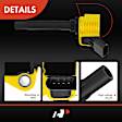 APIC1489 4 Pcs Yellow Ignition Coil
