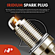 APIC1537 10-Piece Kit Red Ignition Coil and Iridium Spark Plug Kit