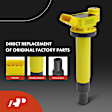 APIC1561 12-Piece Kit Yellow Ignition Coil and Iridium Spark Plug Kit