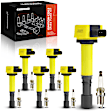 APIC1565 12-Piece Kit Yellow Ignition Coil and Iridium Spark Plug Kit