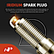 APIC1582 4 Pcs Yellow Ignition Coil & 4 Pcs Iridium Spark Plug Kit