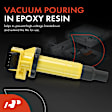 APIC1600 4 Pcs Yellow Ignition Coil