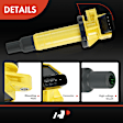 APIC1600 4 Pcs Yellow Ignition Coil