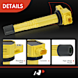 APIC1609 4 Pcs Yellow Ignition Coil