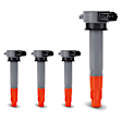 APIC1663 4 Pcs Ignition Coils