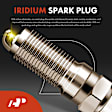 APICK20PG 8 Pcs Red Ignition Coils and 8 Pcs Iridium Spark Plugs Kit