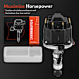 APID045 Ignition Distributor with Cap & Rotor