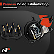 APID073 Ignition Distributor with Cap & Rotor